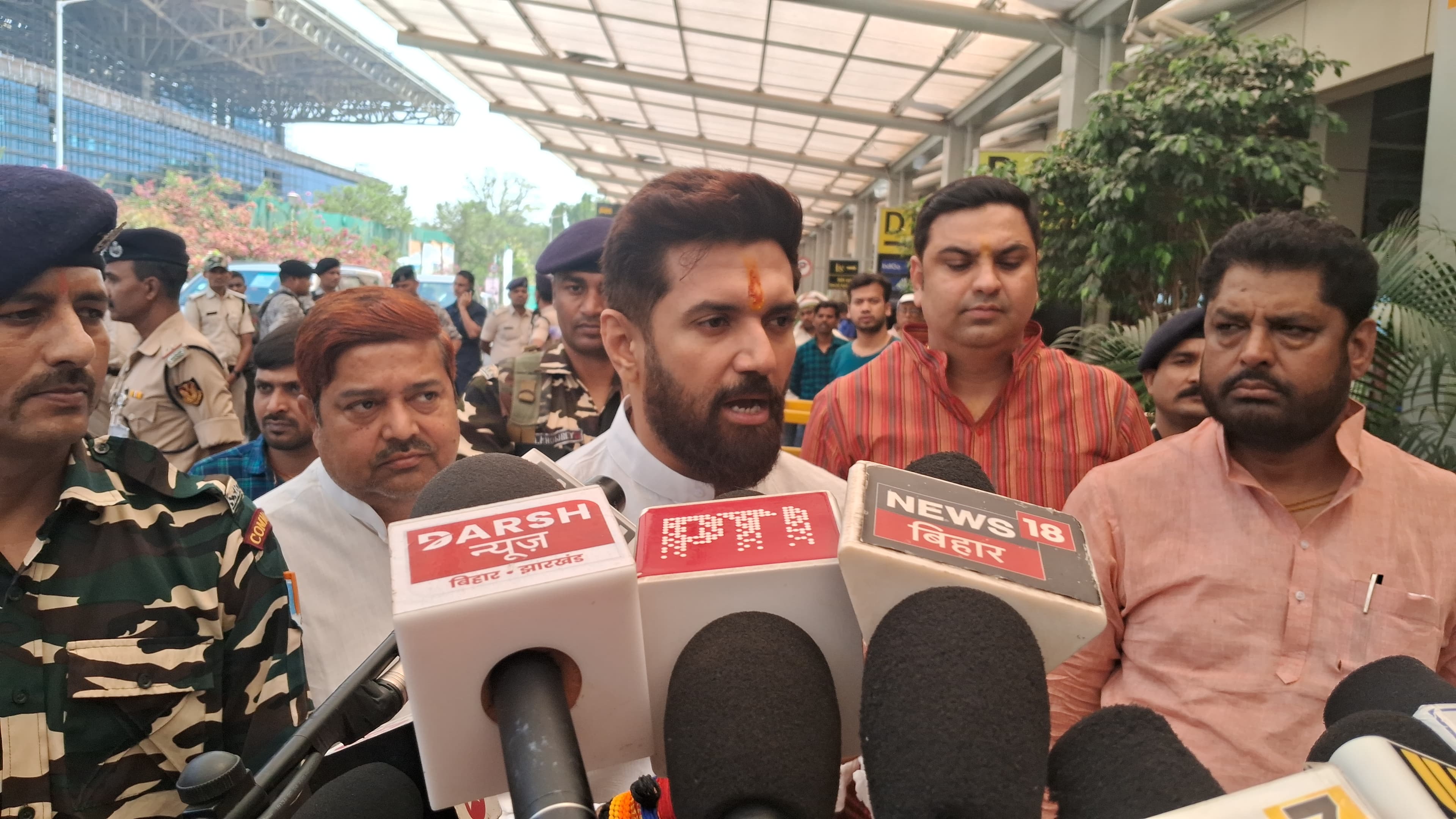 चिराग पासवान का बयान