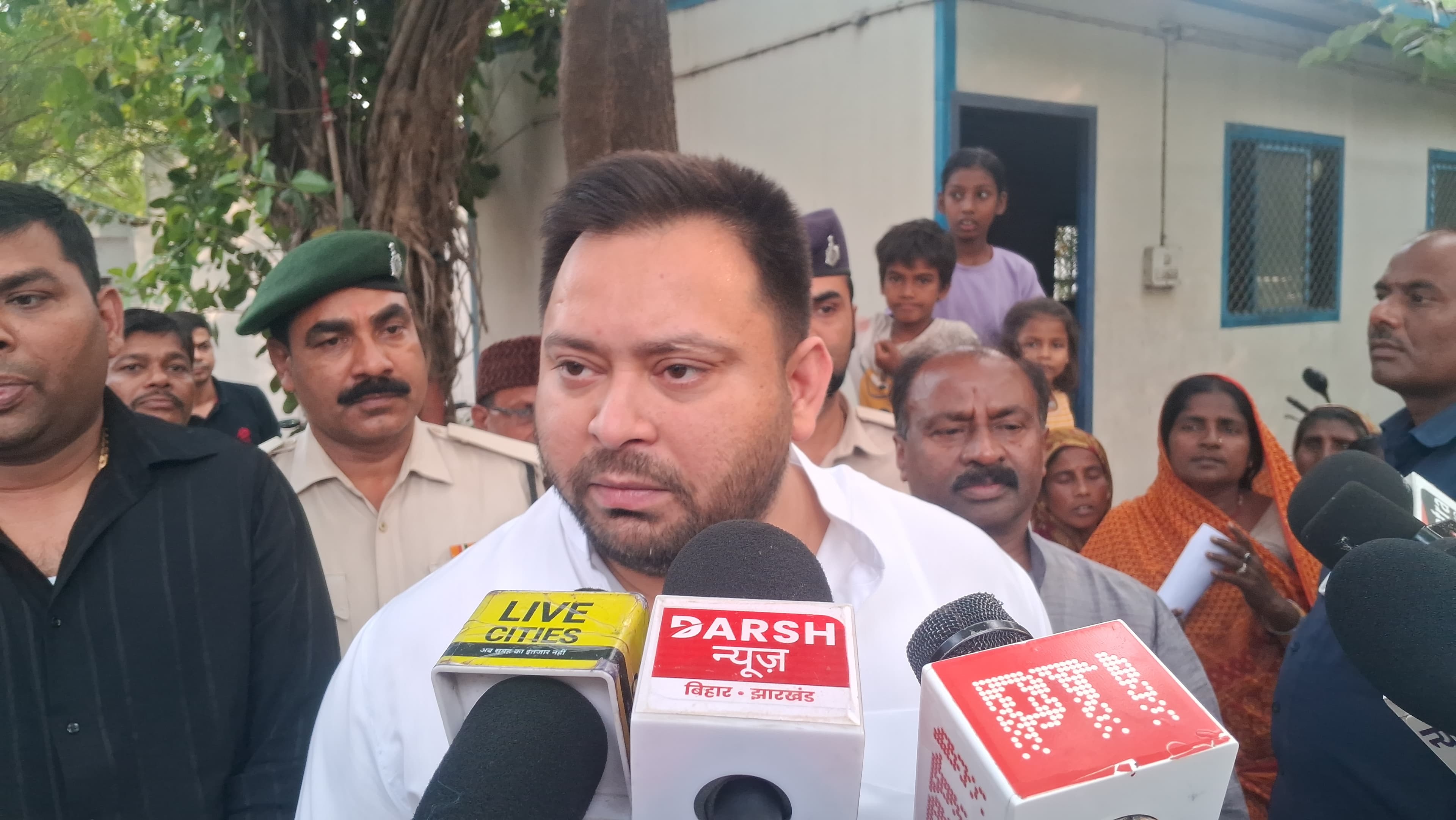 नेता प्रतिपक्ष तेजस्वी यादव का बयान