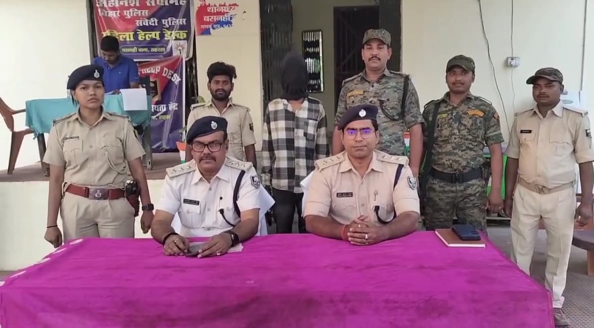 सहरसा में पुलिस टीम पर फायरिंग करने वाला निकला इनामी अपराधी..