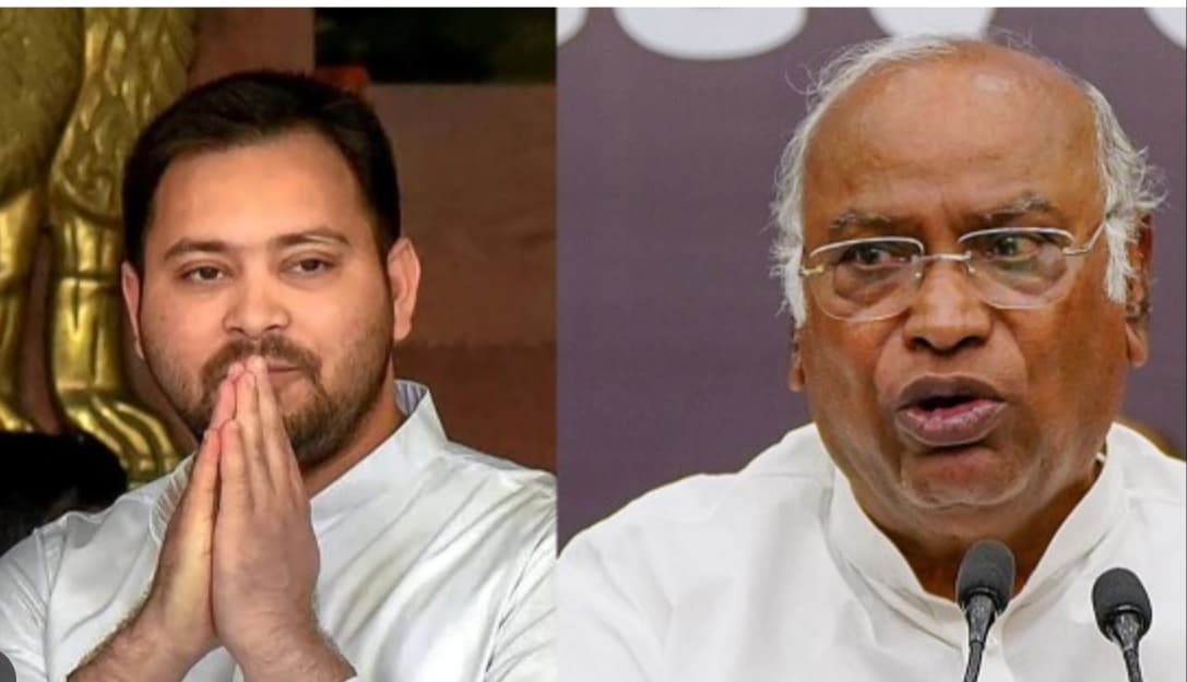 तेजस्वी और मल्लिकार्जुन खड़गे की अहम बैठक आज, जानें किन मुद्दों पर होगी बात..