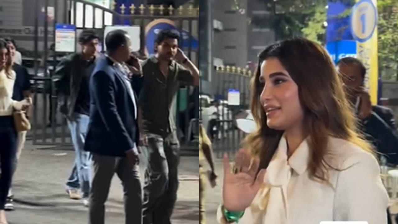 राशा थडानी और इब्राहिम अली खान IPL मैच देखने के बाद निकले एक साथ, चर्चे का बाजार गर्म