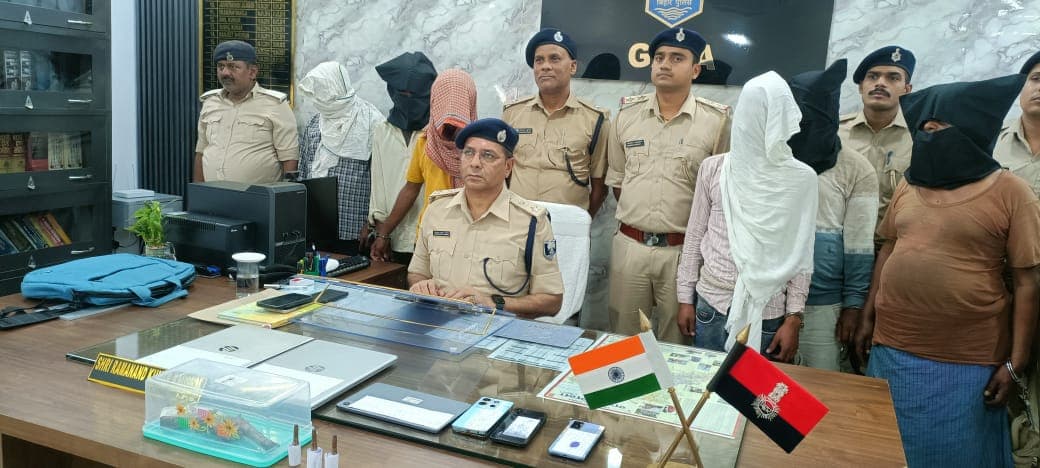 अंतर जिला चोर गिरोह के खिलाफ गया पुलिस को मिली बड़ी कामयाबी..