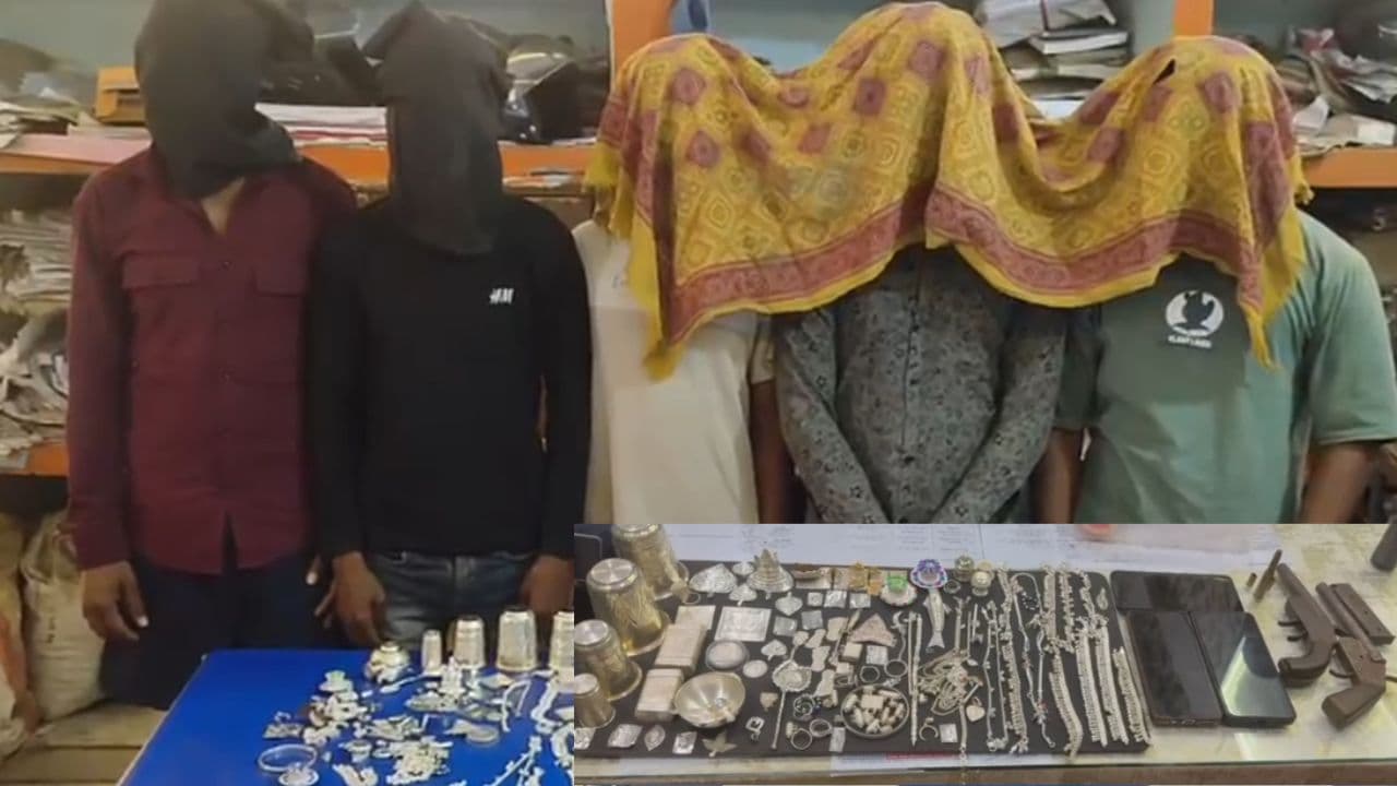 आर्थिक तंगी दूर करने के लिए रची आभूषण दुकान लूटने की साजिश, पकड़े गए सभी 5 आरोपी..