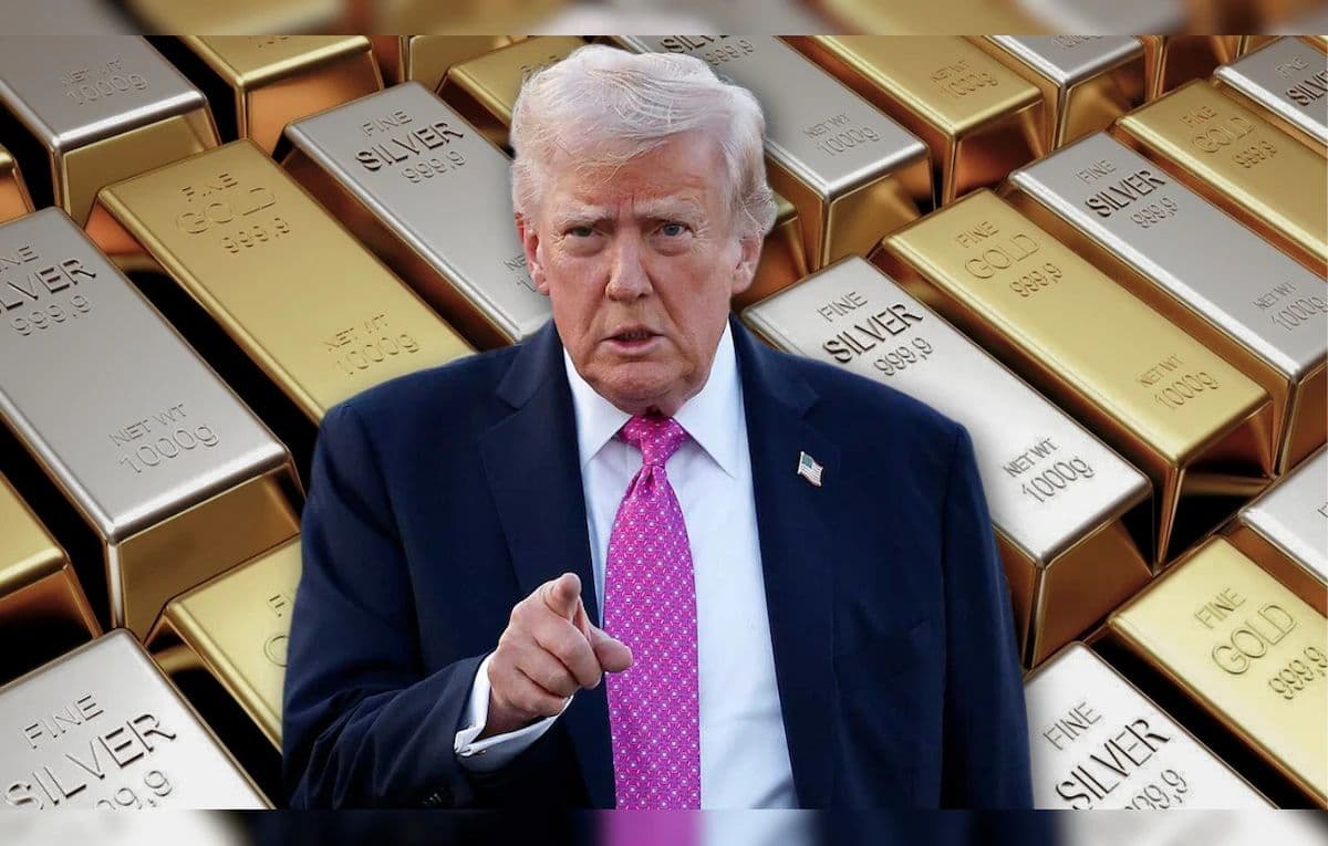 अचानक धड़ाम हुए सोना चांदी के दाम ! चांदी 1300 सस्ती, ट्रम्प के बयान से बाज़ार में मचा हडकंप