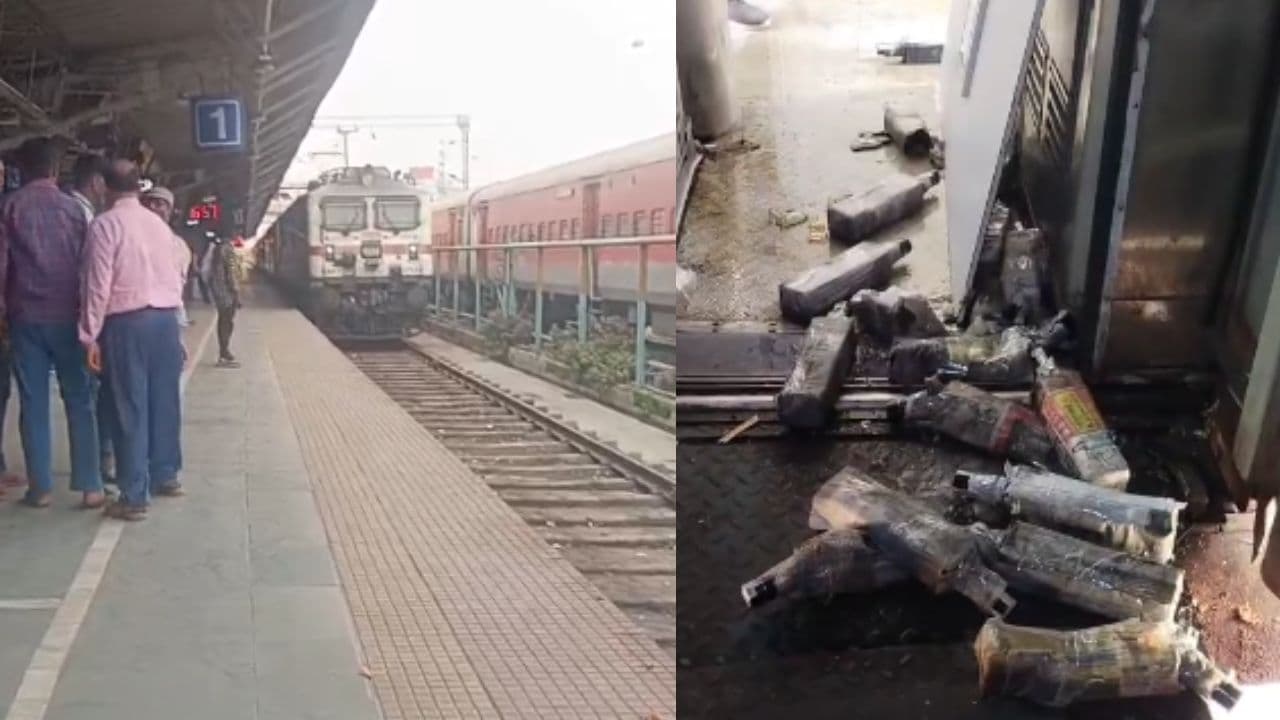 ट्रेन में होने लगी शराब की बारिश, शराबबंदी वाले बिहार में तस्करी का एक और नमूना आया सामने...