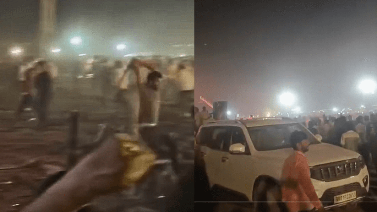 मुजफ़्फ़रपुर में भारी भगदड़ : खेसारी यादव के नाम पर जुटी भीड़ बेकाबू—मेले में मचा हंगामा