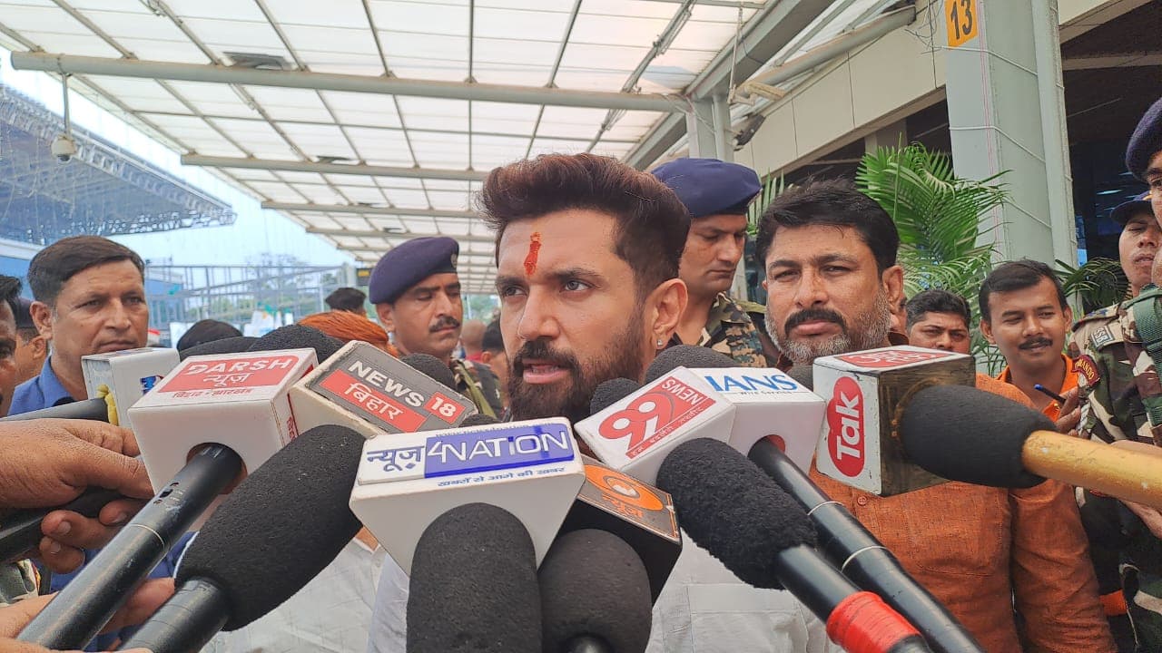 चिराग पासवान का बड़ा बयान