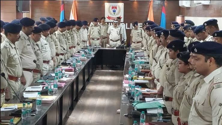 अखिल भारतीय पुलिस ड्यूटी मीट के आयोजन के संबंध में डीजीपी श्री अनुराग गुप्ता की अध्यक्षता में आयोजन समिति की बैठक की गई।
