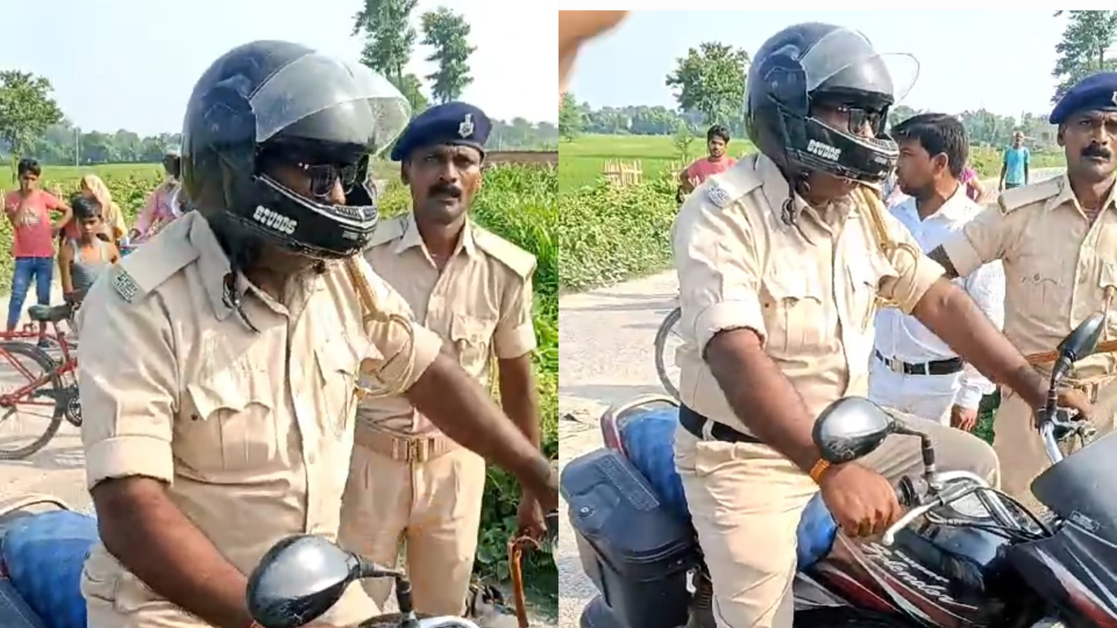 मोतिहारी में नोट डबल करने के धंधा में पुलिसकर्मी शामिल, वीडियो वायरल..