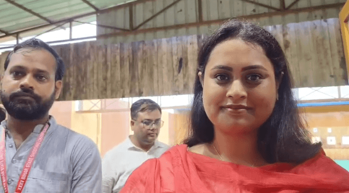 महिला विधायक कॉमन वेल्थ शूटिंग गोल्ड मेडलिस्ट श्रेयसी सिंह ने किया SSSA का उद्घाटन