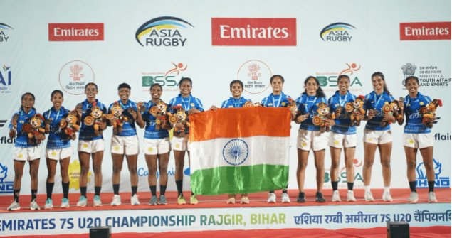 एशिया रग्बी : महिला में चीन तो पुरुष वर्ग में हांगकांग बना चैंपियन, मेज़बान भारत को महिला वर्ग में कांस्य पदक से करना पड़ा संतोष... CM नीतीश ने दी बधाई