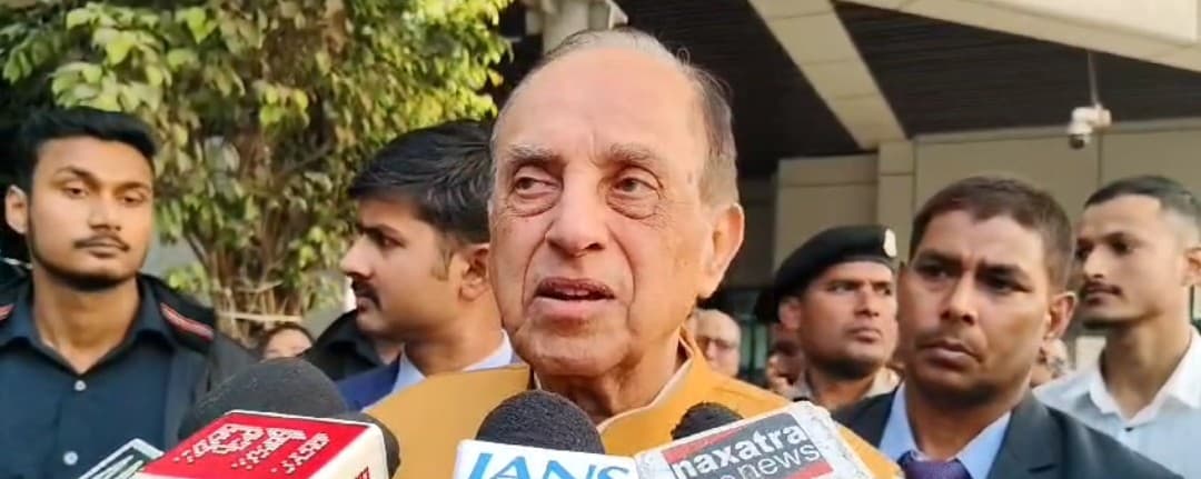 वरिष्ठ बीजेपी नेता सुब्रमण्यम स्वामी का बयान