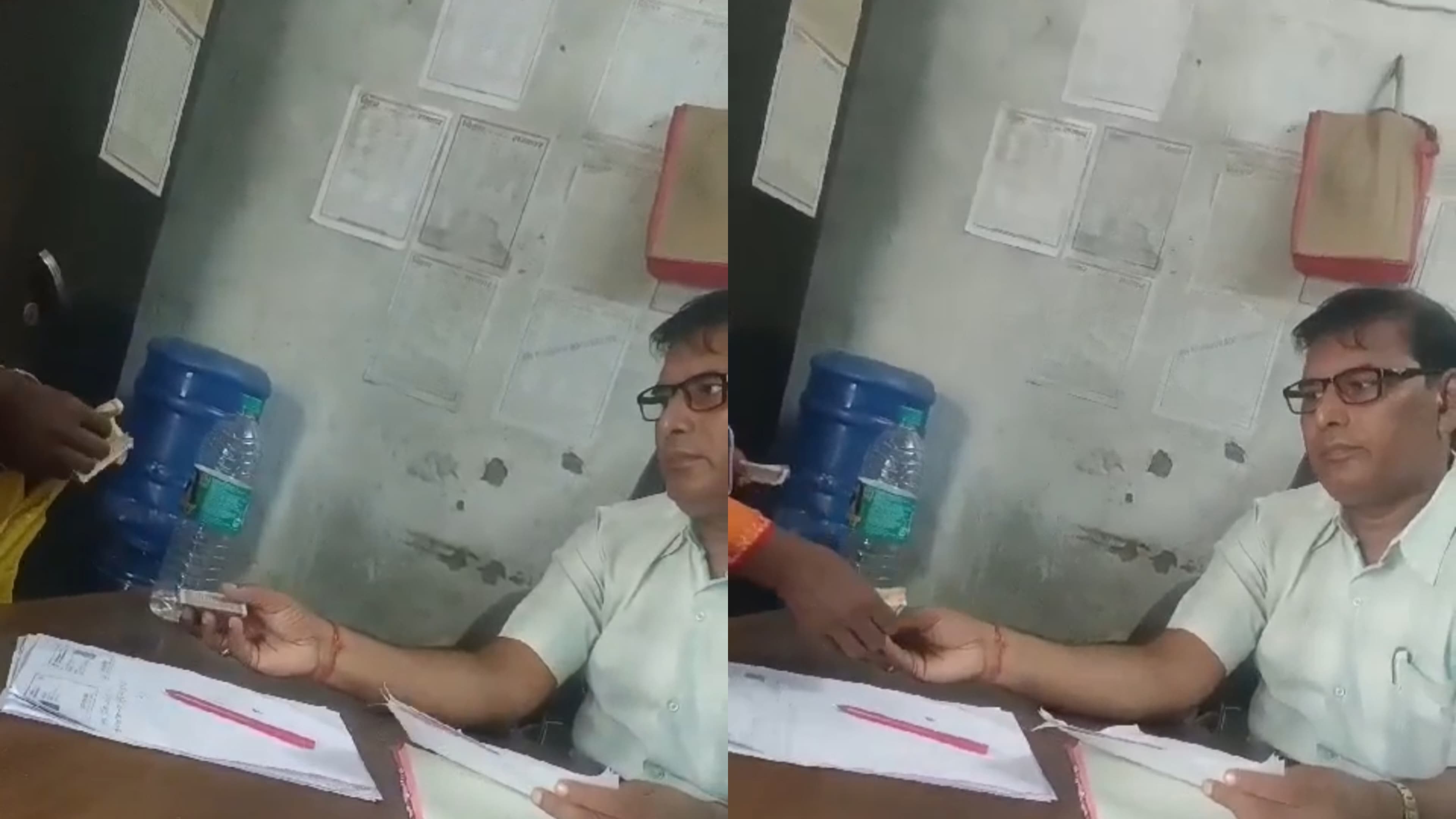 खगड़िया के अलौली CHC के बड़ा बाबू का पैसा लेते वीडियो वायरल,जांच शुरू..