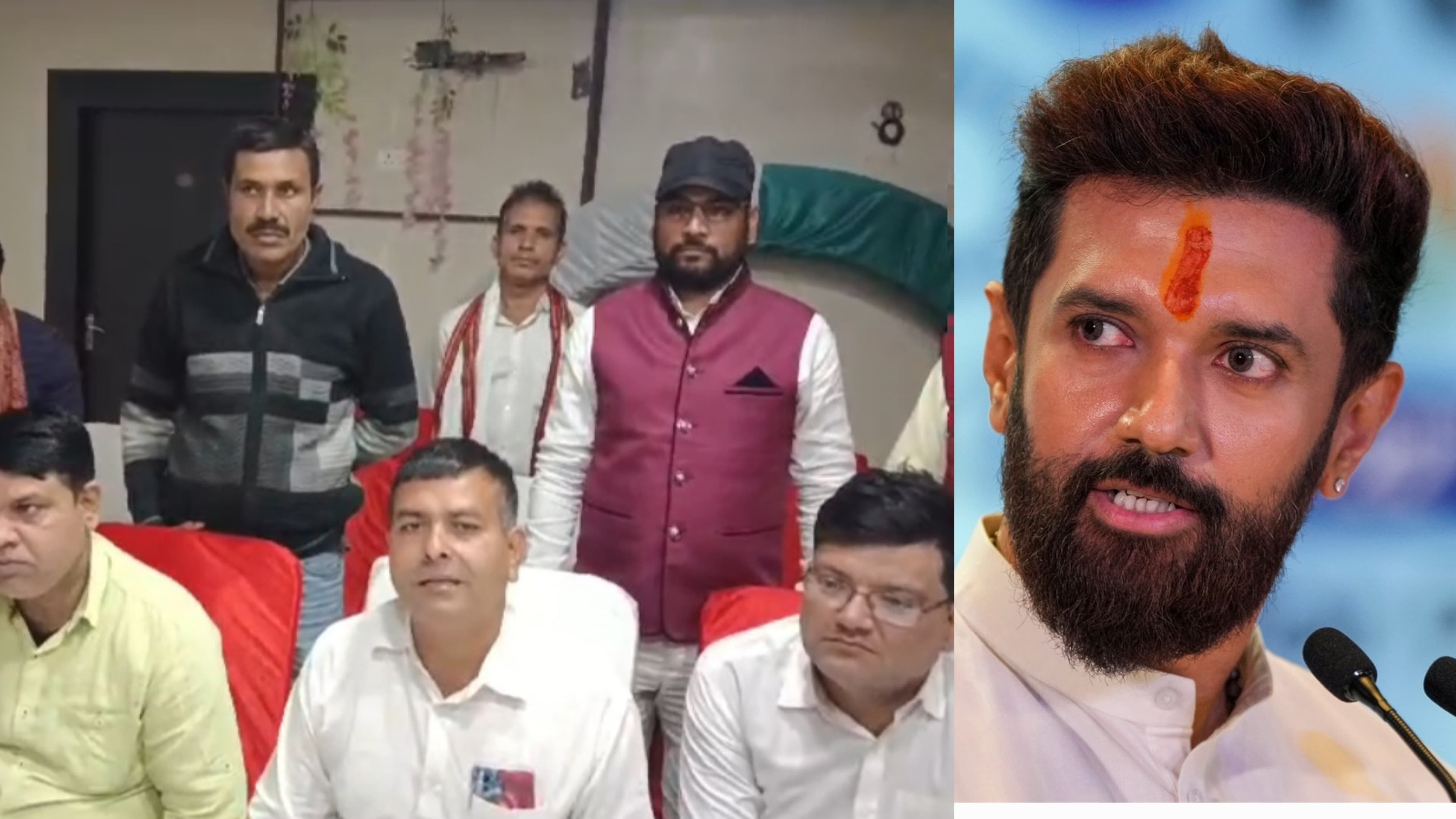 केंद्रीय मंत्री चिराग पासवान की पार्टी LJPR को गया में लगा बड़ा झटका..