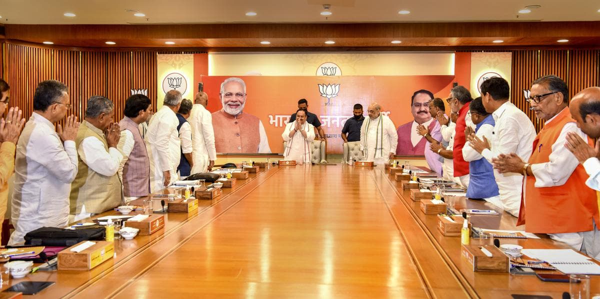 बिहार BJP कोर कमेटी की बैठक आज से दिल्ली में, 2025 के विधानसभा चुनाव में नीतीश के नेतृत्व पर चर्चा संभव..