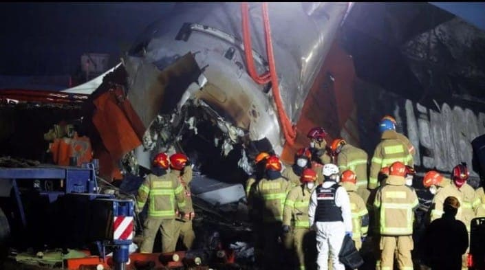 साउथ कोरिया में प्लेन क्रैश, 179 की मौत, लैंडिंग के दौरान पहिए नहीं खुले, पक्षी टकराने का मिला था अलर्ट...