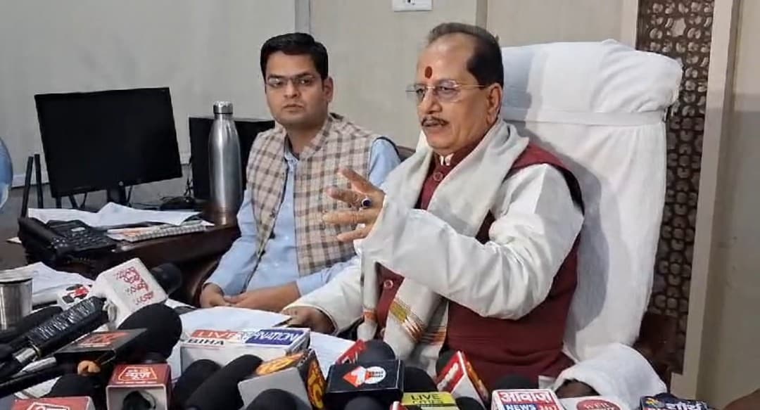 उपमुख्यमंत्री विजय सिन्हा एक साल का ब्यौरा पेश किये