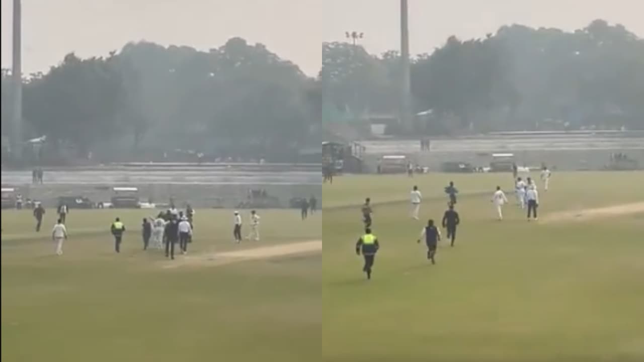 किंग कोहली के लिए फिर दिखी फैंस की दीवानगी, सिक्योरिटी को चकमा देकर मैदान में घुसे