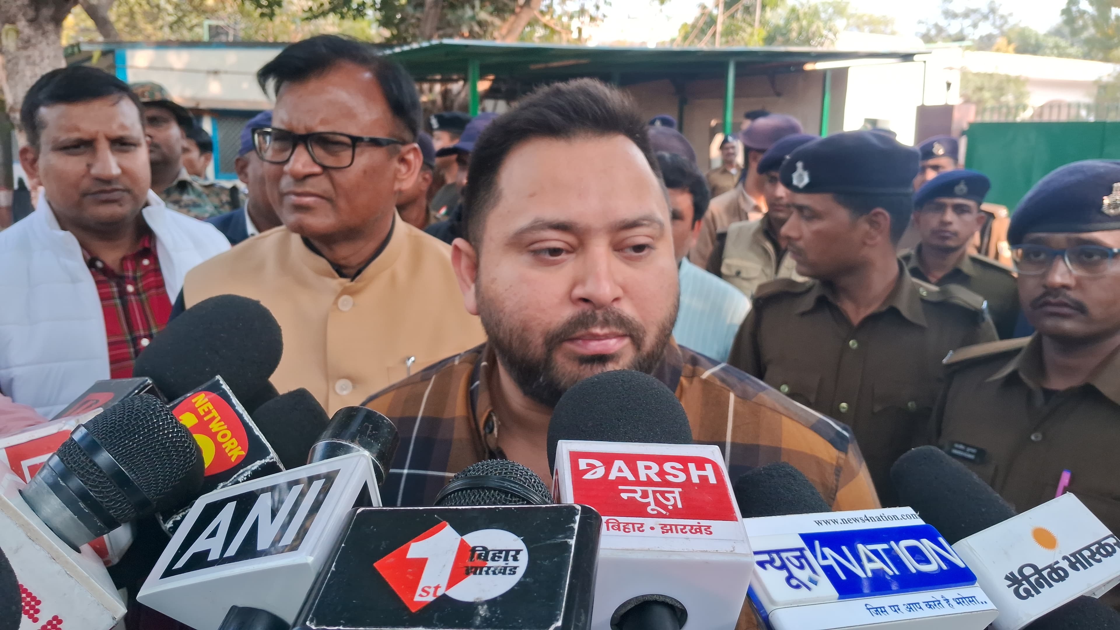 नेता प्रतिपक्ष तेजस्वी यादव का बयान