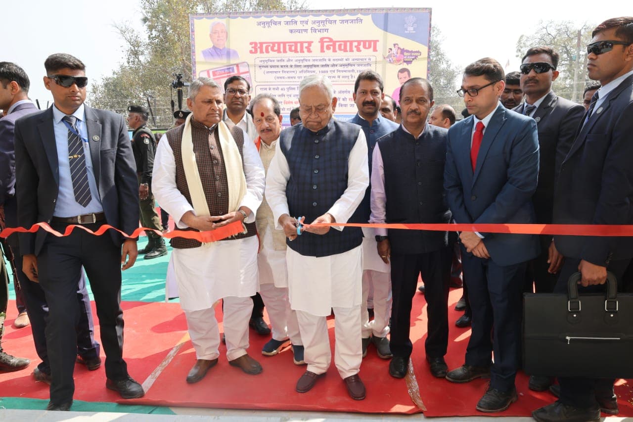 प्रगति यात्रा में सीएम नीतीश ने भोजपुर जिले के लिए कई योजनाओं की घोषणा की..