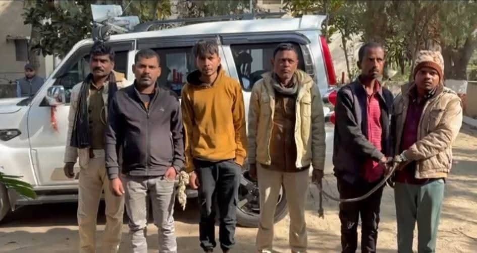 सहरसा पुलिस की बड़ी कार्रवाई: 9.985 किलो गांजा के साथ 4 तस्कर गिरफ्तार