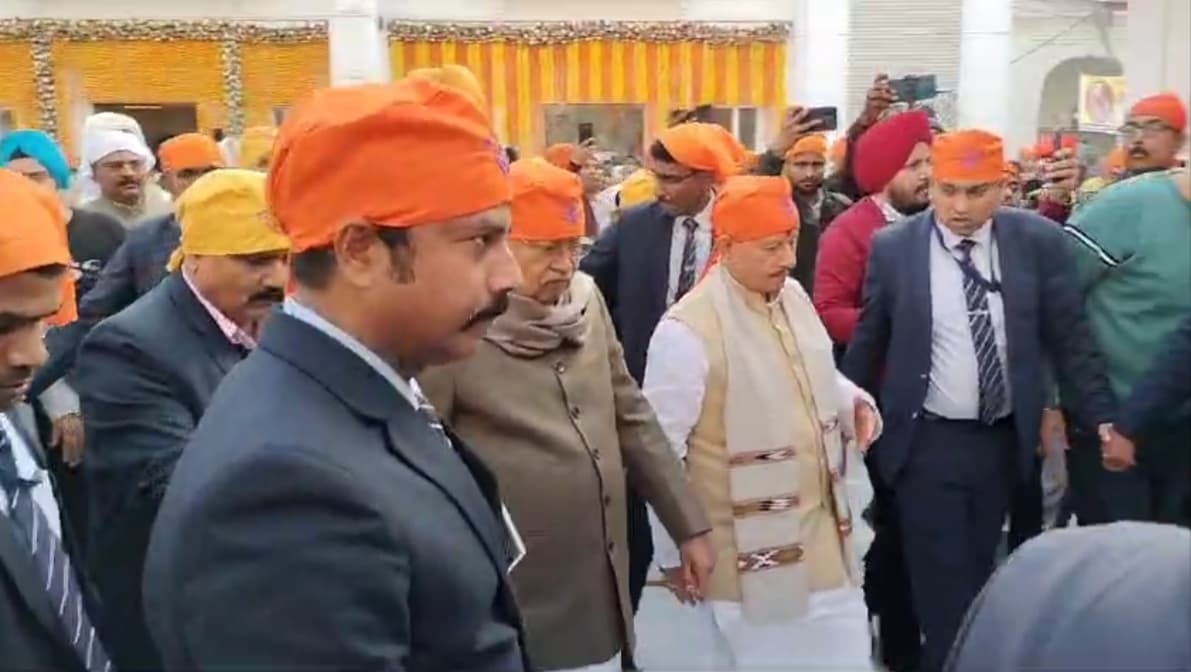 गुरु गोविंद सिंह की जयंती पर CM नीतीश पहुंचे पटना सिटी के गुरुद्वारा..