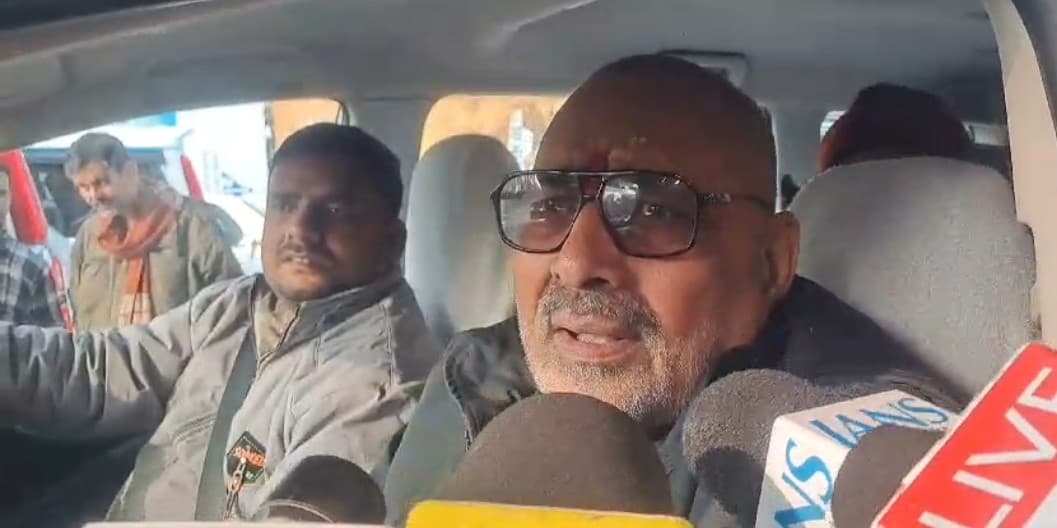 गिरिराज सिंह का लालू यादव पर बड़ा बयान