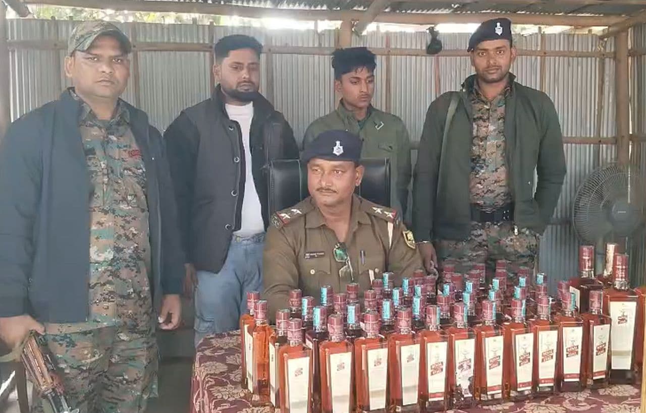 बंगाल से आ रही शराब पर पुलिस की बड़ी कार्रवाई, दो आरोपी गिरफ्तार!