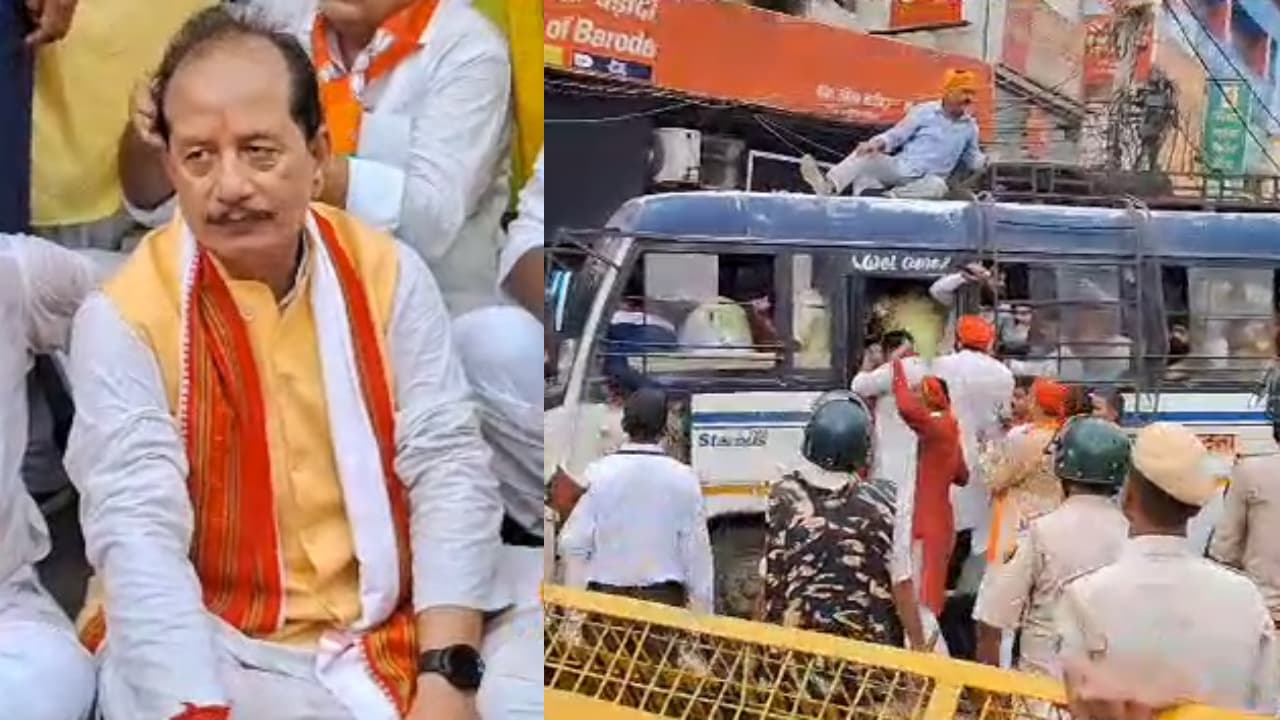 हिरासत में लिए गए BJP नेता, विजय सिन्हा ने जमकर निकाला भड़ास