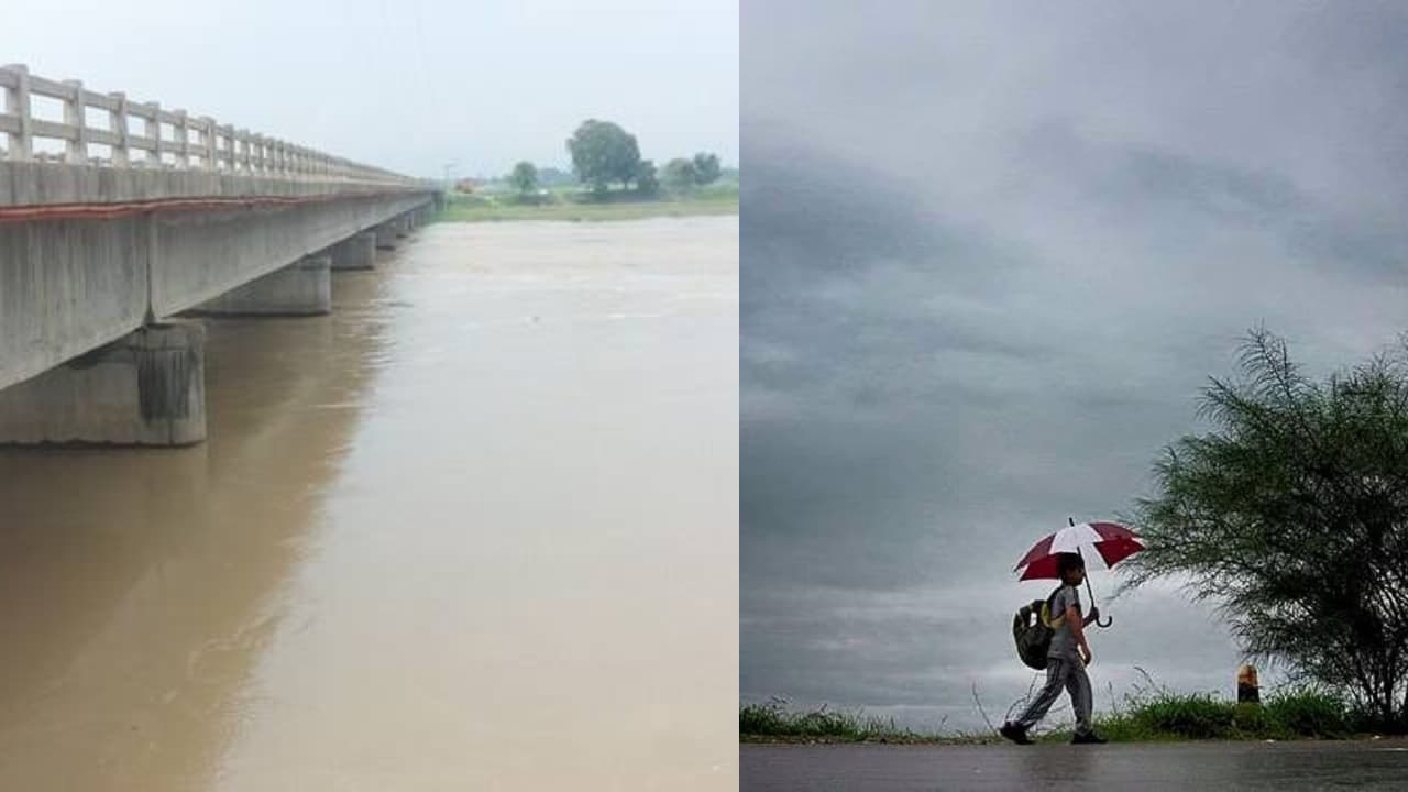 जल्द खतरे के निशान को पार कर जायेंगी नदियां, 2 दिनों तक वर्षा-बिजली का अलर्ट