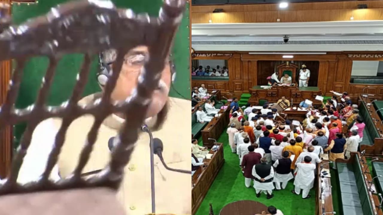 सत्र के दौरान विपक्ष का जबरदस्त हंगामा, शिक्षक अभ्यर्थियों का मुद्दा गरमाया