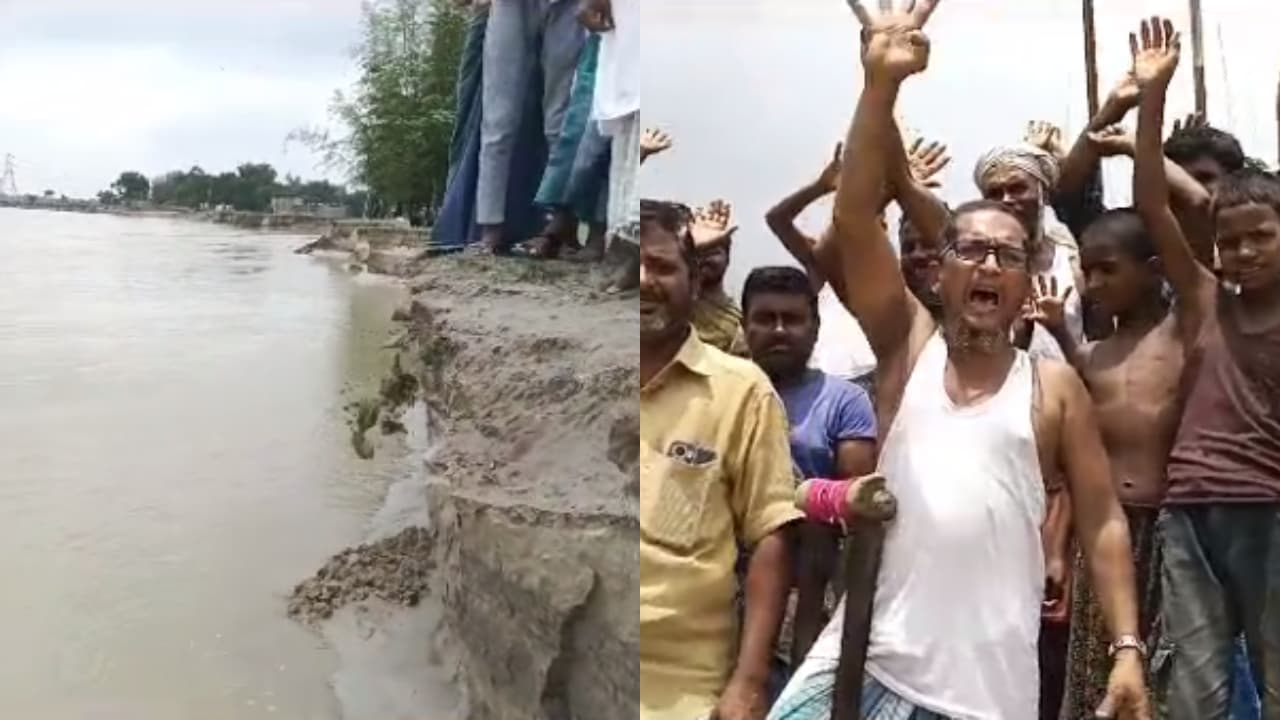 कहीं नदी में ना समा जाये अपना घर, खौफ के साए में हैं लोग