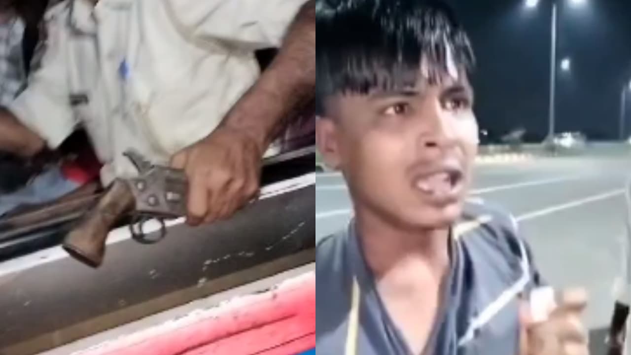 मरीन ड्राइव पर हथियार लेकर बर्थडे मनाने पहुंचा युवकों का ग्रुप, लोगों ने सिखाई सबक