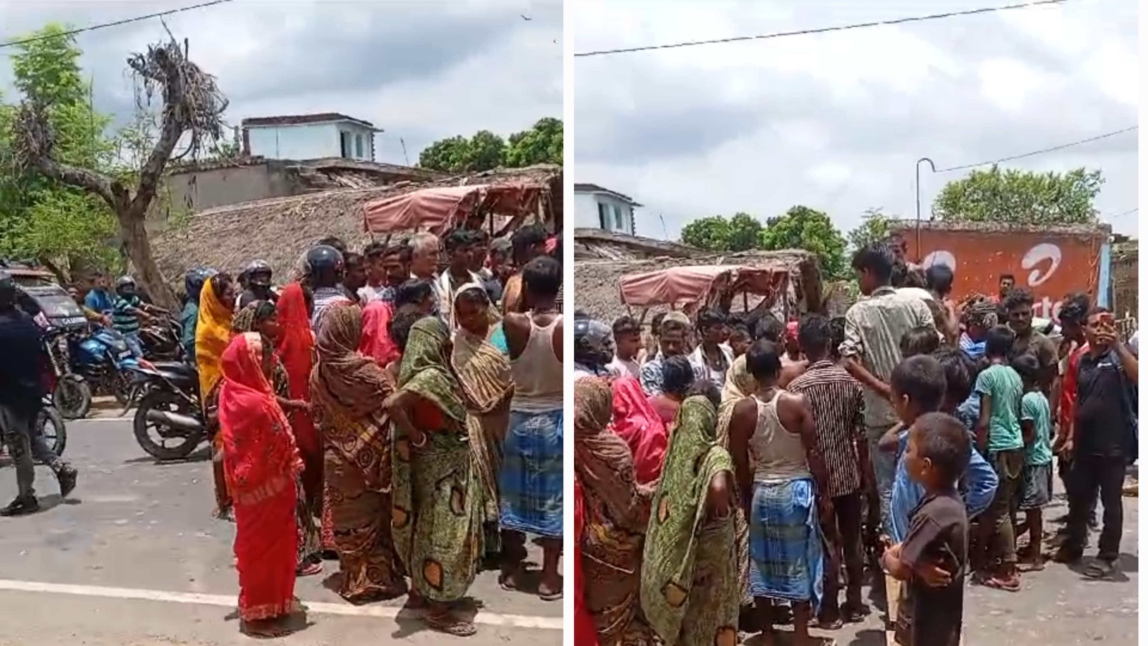 भागलपुर में भोजन में छिपकली गिरने की सूचना से 12 बच्चे हुए बेहोश.. ग्रामीणो का हंगामा