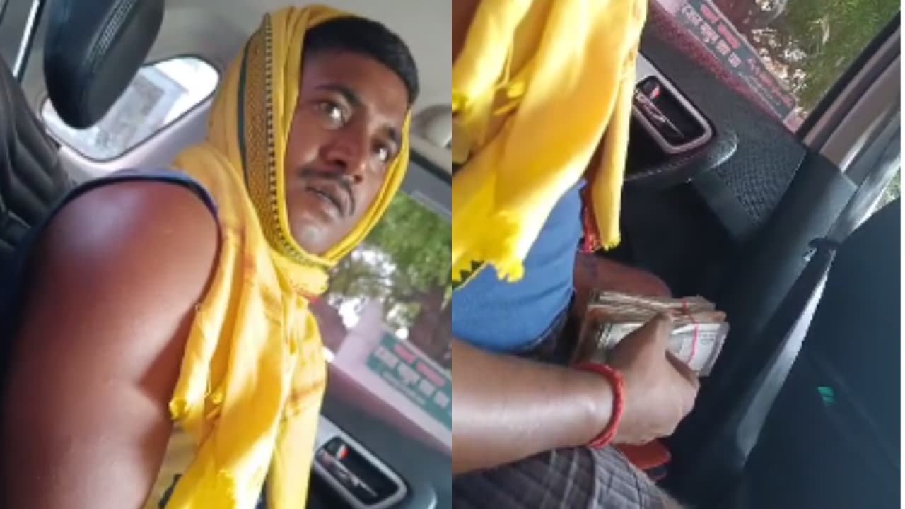 उत्पाद विभाग के चालक का घूस लेते वीडियो वायरल, इस मामले में चल रहा था खेल