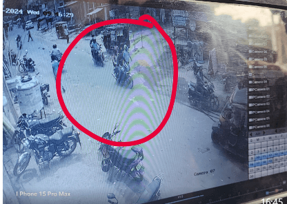 CSP संचालक से 8 लाख की लूट, सीसीटीवी में कैद हुए अपराधी