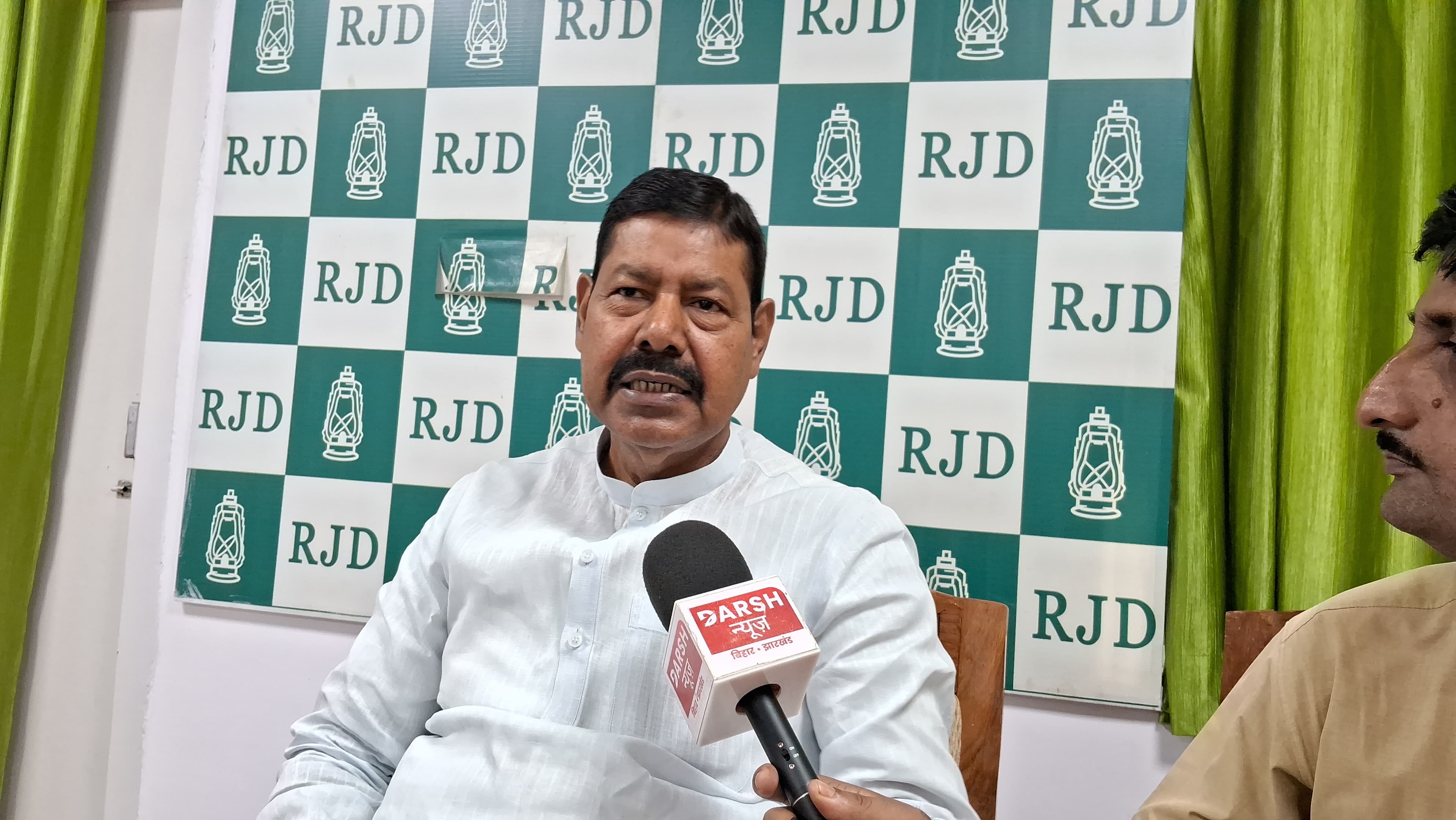 राजद नेता भाई वीरेन्द्र का बयान संच सामने आया है