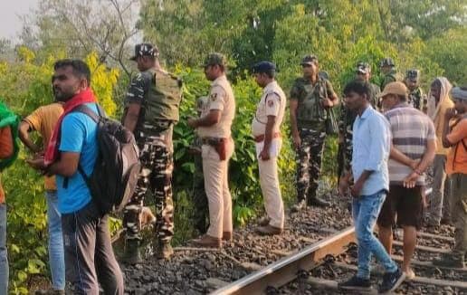 बड़ी साजिश नाकाम, रेलवे ट्रैक से मिला केन बम..