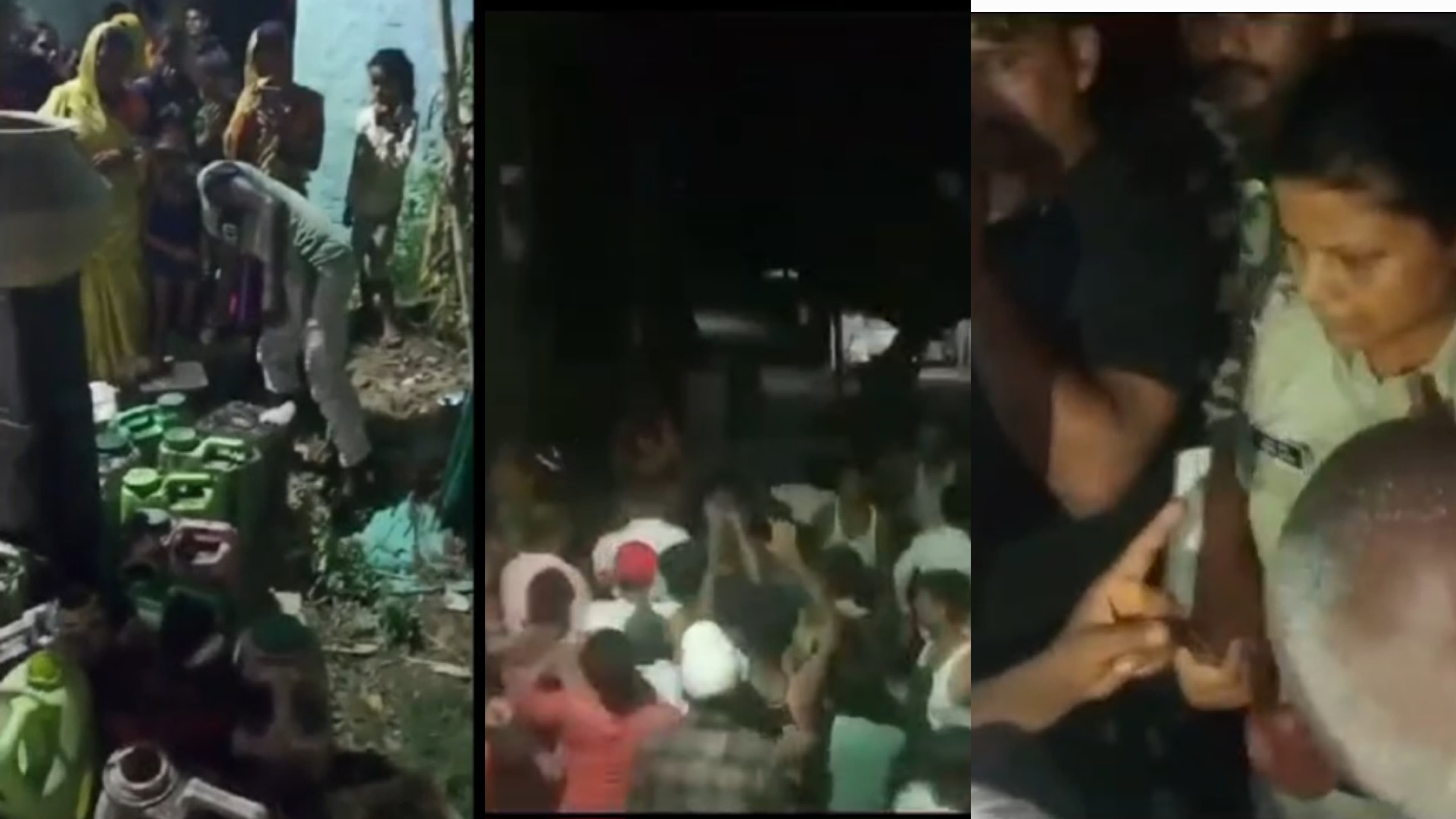 जब पुलिस का काम करने लगे ग्रामीण, तो भागते हुए पहुंचे अधिकारी..