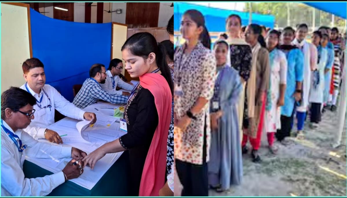 पटना विश्वविद्यालय में छात्र संघ चुनाव को लेकर वोटिंग, दिख रहा है उत्साह..