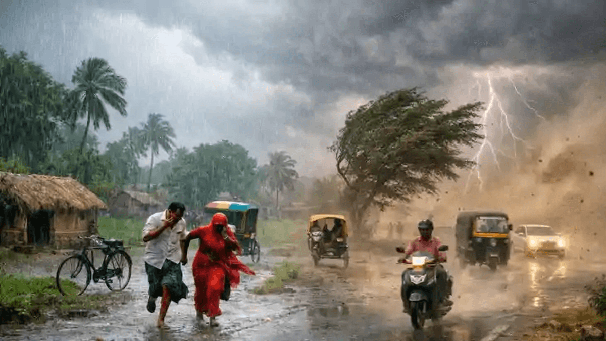 बिहार में मौसम का यू-टर्न ! 50 किमी/घंटा तक चलेगी हवा, गिर सकती है बिजली