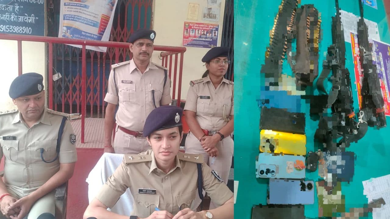 छापेमारी में पहुंची पुलिस ने अपराधियों ने पहले की फायरिंग फिर..., 5 गिरफ्तार, भारी मात्रा में...