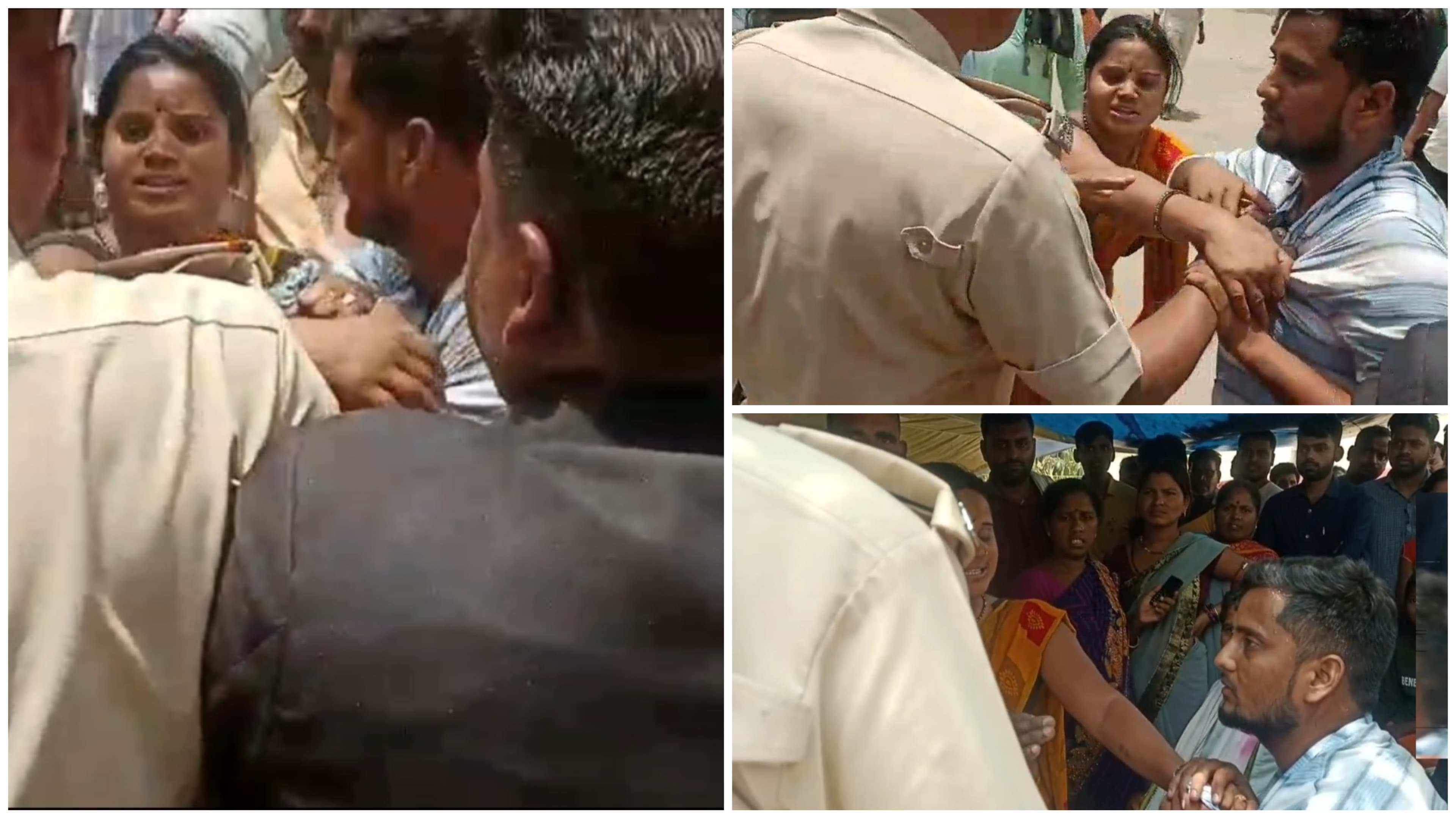 जब सरेआम एक महिला अपने पति का कॉलर पकड़ घसीटने लगी, जानें वजह...