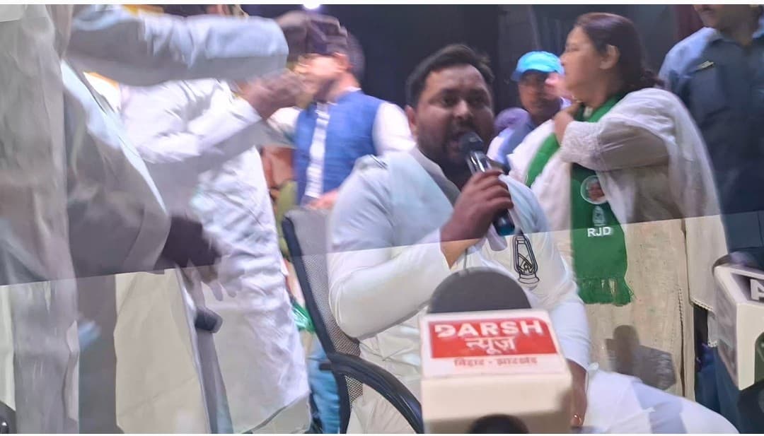 मीसा के नामांकन में बोले तेजस्वी