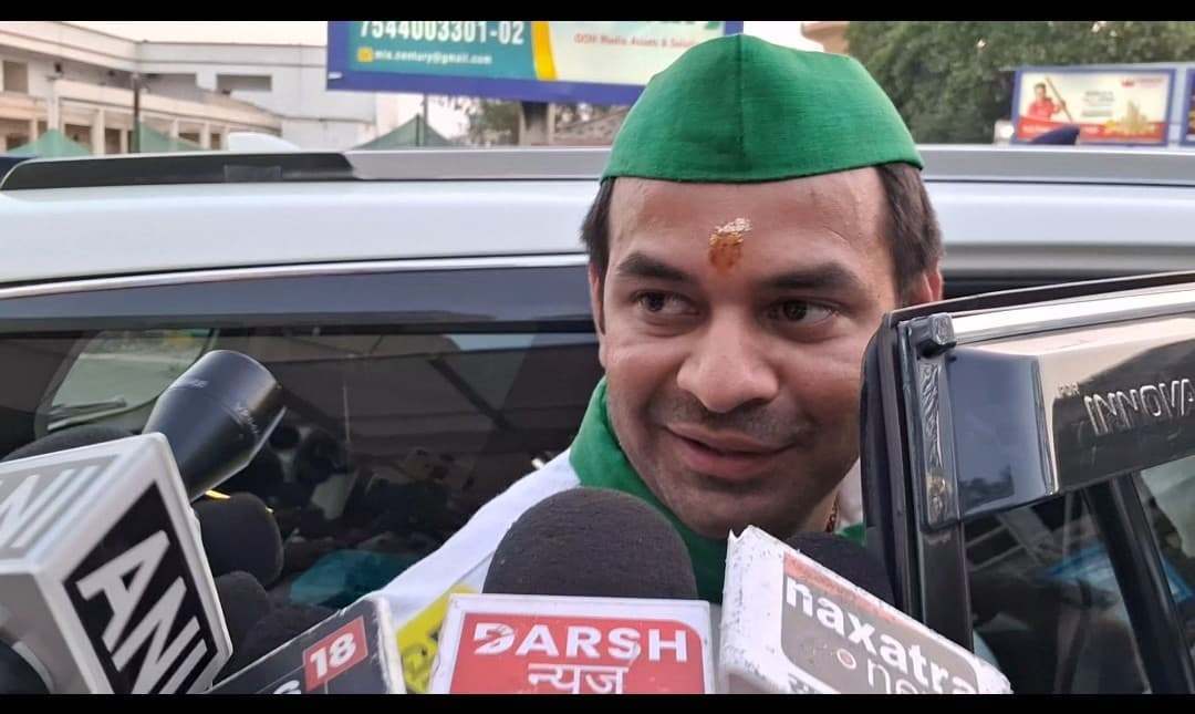 तेजप्रताप यादव का बड़ा बयान