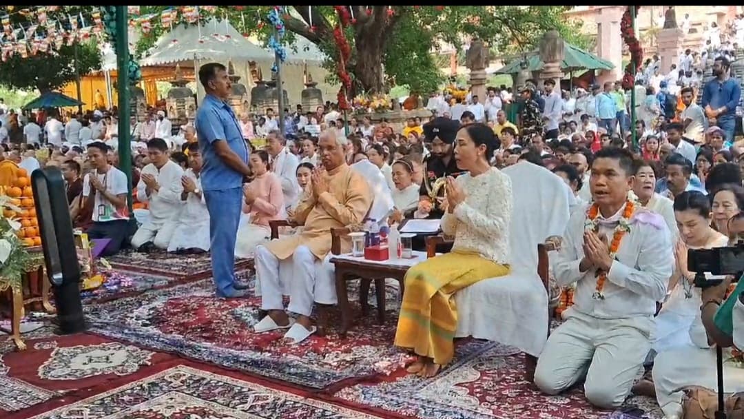 बुद्ध जयंती पर बोधगया में राज्यपाल का संदेश,विश्व को बुद्ध के उपदेश की जरूरत