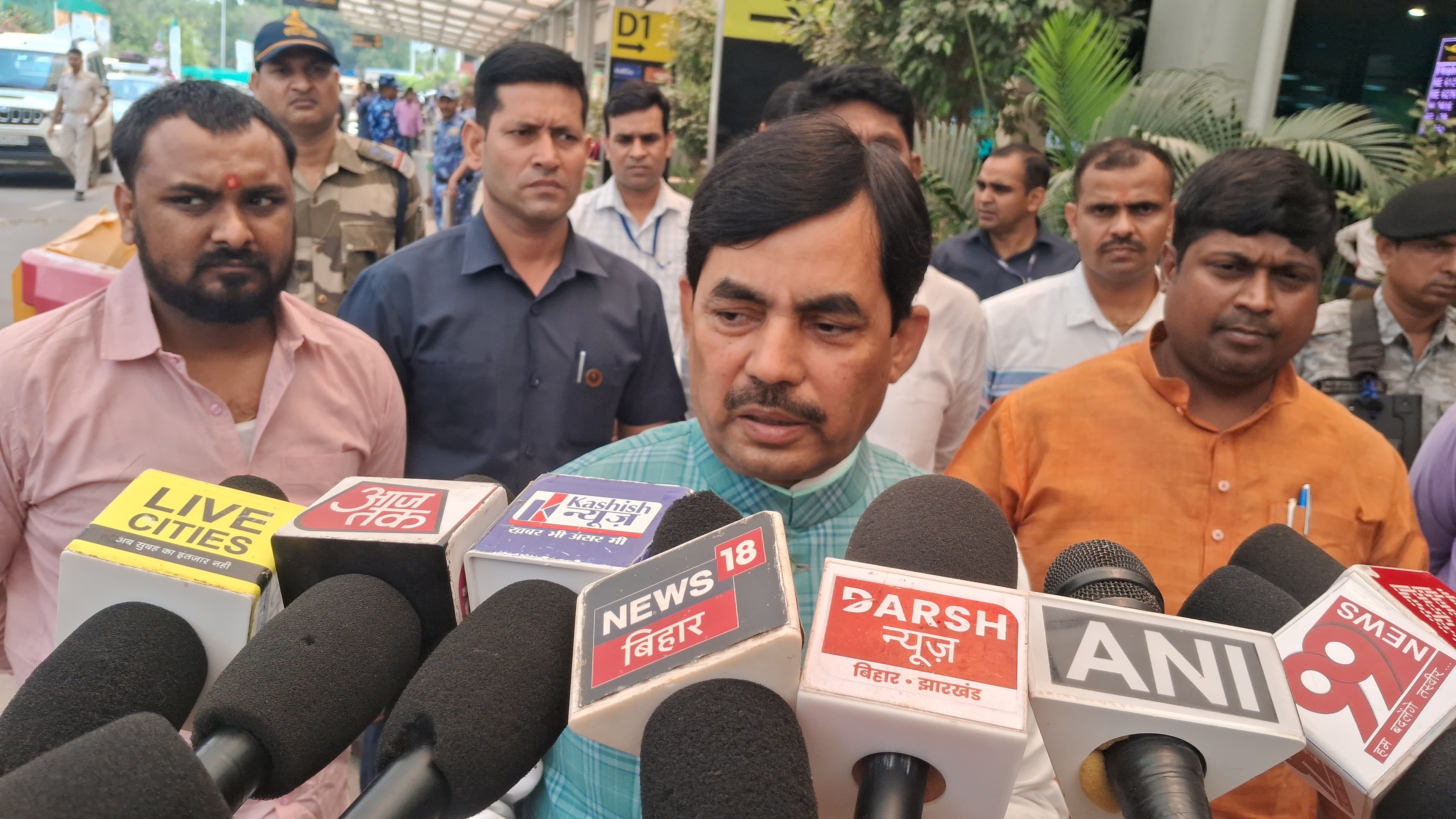 शहनवाज हुसैन का बड़ा बयान