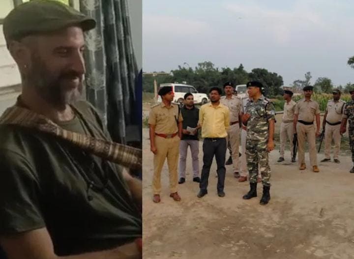 नेपाल से सटे रक्सौल बॉर्डर पर SSB ने विदेशी नागरिक को पकड़ा..