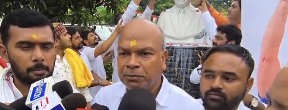 कांग्रेस प्रदेश अध्यक्ष राजेश राम का बयान