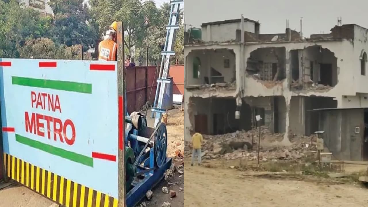 मेट्रो डिपो के लिए प्रशासन ने मकानों पर चलाया बुलडोजर, लोगों का फूटा जबरदस्त आक्रोश